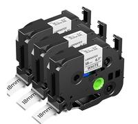 Compatible with Brother Label Printer Tape 18mm Tze-241 AZe-241