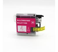 Compatible with Brother LC-1100XL / 19ml Ink Magenta (Ink cartridges - Dye)