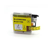 Compatible with Brother LC-1100XL / 19ml Ink Yellow (Ink cartridges - Dye)