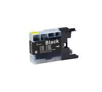Compatible with Brother LC-12 / 16ml Ink Black (Ink cartridges - Dye)