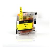 Compatible with Brother LC-125 / 15ml Ink Yellow (Ink cartridges - Dye)