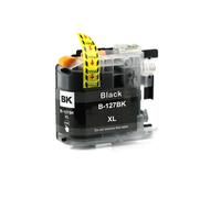 Compatible with Brother LC-127 / 28ml Ink Black (Ink cartridges - Dye)