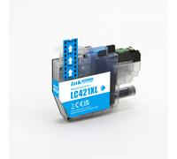 Compatible with Brother LC-421XL / 10ml Ink Cyan (Ink cartridges - Dye)