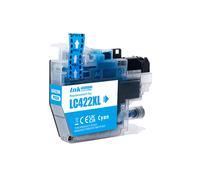 Compatible with Brother LC-422XL / 19ml Ink Cyan (Ink cartridges - Dye)