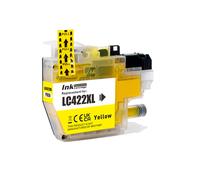 Compatible with Brother LC-422XL / 19ml Ink Yellow (Ink cartridges - Pigment)