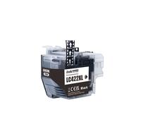 Compatible with Brother LC-422XL / 64ml Ink Black (Ink cartridges - Pigment)
