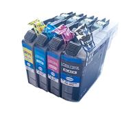 Compatible With Brother LC201 LC203XL High Yield Ink Cartridges For MFC J460DW J480DW J485DW J680DW J880DW J885DW J5520DW Inkjet Multifunction Printer(4C)