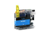 Compatible with Brother LC225XL / 15ml Ink Cyan (Ink cartridges - Dye)