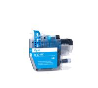 Compatible with Brother LC3211C / 5.5ml Ink Cyan (Ink cartridges - Dye)