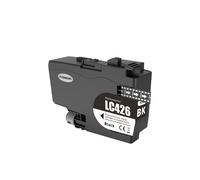 Compatible with Brother LC426XLBK / 109ml Ink Black (Ink cartridges - Pigment)