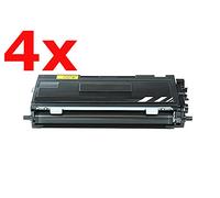 Compatible with Brother MFC-7820 N Toner Set Black - TN-2000 - For approx. 4 x 2.500 Pages (5% Coverage)