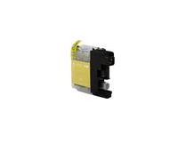 Compatible with Brother MFC-J 4510 DW Ink Cartridge Yellow - LC-125XL-Y - Inhalt: 15 ml
