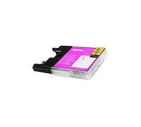 Compatible with Brother MFC-J 6710 DW Ink Cartridge Magenta - LC-1240M - Inhalt: 12 ml