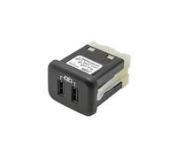 Compatible With Buick For Enclave 2014-2019 For Regal 2018 2019 Center Console Auxiliary Jack Dual USB Charging Interface Port USB Charging Socket Connector