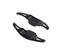 Compatible With Buick For Verano Standard Model 2015 2016 2017 2018 ABS Carbon Fiber Car Steering Wheel Shifter Paddle Extension Sticker(Black)