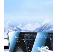 Compatible With BYD For Song Plus Champion Edition 2023 Car Tempered Glass Center Control Navigation HD Screen Protector Car Accessories GPS Transparent Navi Film(12.8 GPS)