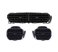 Compatible With C&itroen C3 Car Front Left Right Central AC Vent Air Outlet Interior Frame Automotive Accessories 96764765ZD 96772870ZD AC Vent Cover(1 Set)