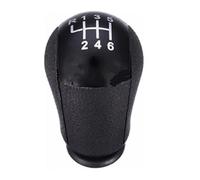 Compatible with C-Max 2003 2004 2005 2006 2007 2008 5/6 Speed Gear Shift Knob Lever Stick Gaiter Boot Cover Styling Accessories(6 Speed Black knob)