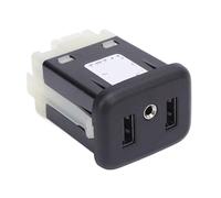 Compatible With Cadillac For CT6 For CTS 2016 2017 2018 USB Port AUX Jack Auxiliary Input Adapter 23496501 USB Socket Connector