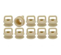 Compatible With Cadillac For Escalade 10pcs Shift Cable Bushing Linkage Grommet Clips Selector End Rod 23249984 Gear Shift Cable Bushing(10pcs White)