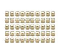 Compatible With Cadillac For Escalade 50/100pcs Shifter Linkage Cable Bushing Repair Selector Lever Assembly End Rod Gearbox Shift Cable(50pc-brown)