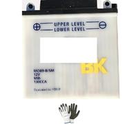 Compatible with Cagiva Mito 125 1990-2010 Battery YB9-B S/M AgNETI ARELLI Ready to Use Complete to Mount It on Motorcycles 9 Ah AMP 12 V 135 x 75 x 139 mm