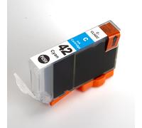 Compatible with Canon CLI-42C / 14ml Ink Cyan (Ink cartridges - Dye)