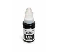 Compatible with Canon GI-490BK / 100ml Ink Black (Printing ink - Dye)
