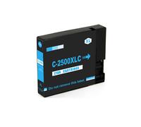 Compatible with Canon PGI-2500XL / 22ml Ink Cyan (Ink cartridges - Dye)
