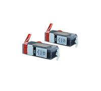 Compatible with Canon Pixma IP 4600 X Ink Cartridges Set Black - PGI-520BK / 2932B009 - Inhalt: 2 x 16 ml