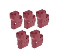 Compatible with Car Positive Battery Terminal Cover Caps for Nissan for Maxima for Pathfinder for Murano for Quest for Altima 2007-2015 243457991B(Red 5PCS)