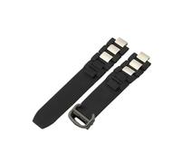 Compatible With Cartier Original 21st Century Men's And Women's Waterproof Silicone Rubber Watch Strap CRW1097U2 Convex Interface(Black-Black-Z4)