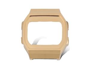 Compatible With Casio A168WEGB A168WA-1W A168WG-9W A168 Series Hard Resin Case A168 Replacement Plastic Case DIY Modified Watch Accessories