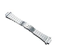 Compatible With Casio Farmhouse Oak Modified Stainless Steel Watch Chain GBM2100 16mm Accessories Bracelet(Silver)