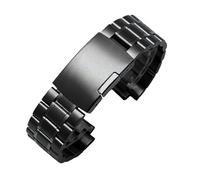 Compatible With Casio G-SHOCK GST-B200 Series | Stainless Watchband Folding Buckle Metal Men's Band Bracelet Convex Mouth