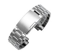Compatible With Casio G-SHOCK GST-B200 Series | Stainless Watchband Folding Buckle Metal Men's Band Bracelet Convex Mouth
