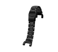 Compatible With Casio GW-9500 GW-9500-1/1A4/3 Second Generation Clay Figurine Stainless Steel Modified Chain Accessories(Black)