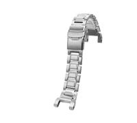Compatible With Casio GW-9500 GW-9500-1/1A4/3 Second Generation Clay Figurine Stainless Steel Modified Chain Accessories(Silver)
