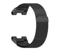 Compatible With Casio SGW-100/200/GW-3000B/3500B Series Magnetic Milan Metal Strap(Black,SGW-100)