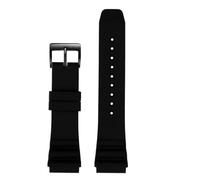 Compatible With CASIO Swordfish Diving Watch MDV-106 MDV-107 MTP-VD01D EFR-303 Watchband Men's Silicone Strap 22mm Compatible With Seiko Watches(Black black,20mm)