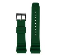 Compatible With CASIO Swordfish Diving Watch MDV-106 MDV-107 MTP-VD01D EFR-303 Watchband Men's Silicone Strap 22mm Compatible With Seiko Watches(Green black,22mm)