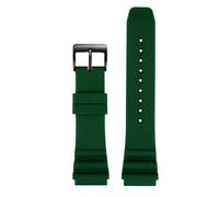 Compatible With CASIO Swordfish Diving Watch MDV-106 MDV-107 MTP-VD01D EFR-303 Watchband Men's Silicone Strap 22mm For Seiko Watches(Green black,22mm)