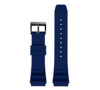 Compatible With CASIO Swordfish Diving Watch MDV-106 MDV-107 MTP-VD01D EFR-303 Watchband Men's Silicone Strap 22mm For Seiko Watches(Blue black,22mm)