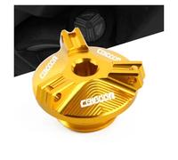 Compatible With CB 1000 R CB1000R CB 1000R Motorcycle CNC Aluminum Oil Filler Cap Cover(Gold)