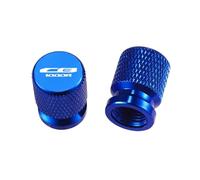 Compatible With CB1000R CB 1000R 2008-2025 Accessories 2Pcs Motorcycle Accessories Tire Valve Air Port Stem Cover Caps New(Blue)