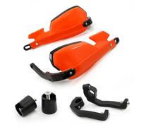 Compatible With CB500X Motorcycle Models 2019 2020 2021 2022 Aftermarket Replacement Hand Guard Handlebar Guards(Orange)