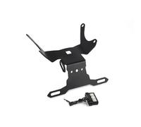 Compatible With CB650R For CBR650R 2021 2022 2023 2024 Motorcycle Tail Tidy Mudguard Rear Bracket License Plate Frame Holder Motorcycle License Holder(Black light no logo)