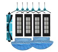 Compatible With Cecotec Conga 3090 Mop Cloth Main Side Brush HEPA Filter Vacuum Spare Parts Accessories (Color : U)