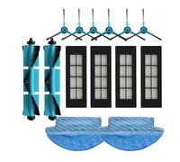 Compatible With Cecotec Conga 3090 Mop Cloth Main Side Brush HEPA Filter Vacuum Spare Parts Accessories (Color : A)