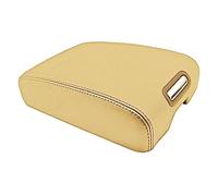 Compatible with Center Console Armrest Leather Synthetic Cover Fx 35 Beige for Infiniti for FX35 2006-2008 1pc INF-FX3-0608 (Cover Solely, No Hardware Included)
